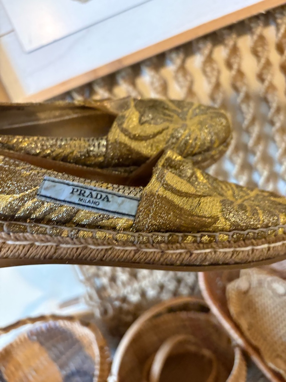 Beautiful PRADA espadrille size 36 - Picture 7 of 10